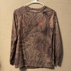 Camouflage Long Sleeve Men's Shirt